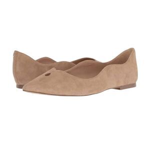 SAM EDELMAN Rosalie Tan Suede Flats Size 8M